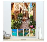 Mallorca - Insel des Glücks (hochwertiger Premium Wandkalender 2026 DIN A2 hoch), Kunstdruck in Hochglanz: Herrliche hochformatige Fotoaufnahmen der Insel Mallorca, eine Reise quer über die Insel
