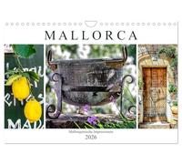Mallorca - Mallorquinische Impressionen (Wandkalender 2026 DIN A4 quer), CALVENDO Monatskalender: Stimmungsvolle Bilder aus dem Nordwesten der wunderschönen Balearen Insel.