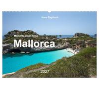 Mallorca - Momente einer Reise (Wandkalender 2027 DIN A2 quer), CALVENDO Monatskalender: Eine Insel zum Verlieben