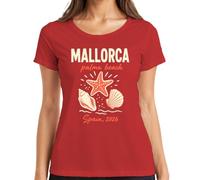 Mallorca Palma Beach Spain 2026 - Maglietta da donna con stella marina