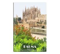 Mallorca Palma Spagna Vintage Viaggio Poster Poster Decorativi Moderni Camera Da Letto Tela Poster Pittura Poster Decorazione Murale Arte Regalo