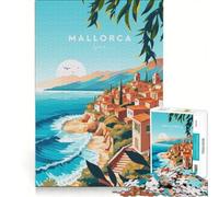 Mallorca Spain Puzzle da 1000 pezzi | Taglio di precisione Decompressione Intellettuale Compleanno e regali unici 75x50cm