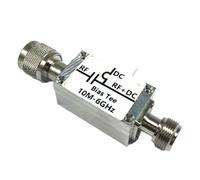 Malloy 1 Pezzo Bias Bias Tee 10 MHz-6000 MHz 6G Hz Alimentatore A Banda Larga Blocker Isolatore e Testa OF/HAM Radio RTL SDR LNA Amplificatore Biaser