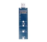 Malloy 1 Pz Adattatore SSD da M2 A USB Scheda Adattatore da M.2 A USB Chiave B Adattatore SSD Protocollo M.2 Scheda SSD da NGFF A USB 3.0