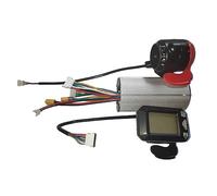 Malloy 1 Set di Accessori per Scooter Elettrici in Lega per Bici da Scooter Elettrico Adatti per Kit Freno con Display LCD Controller 36V 350W