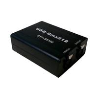 Malloy 1 USB- Illuminazione Scenica Supporto Controller DMX512 MA OnPC Freestyler + Interfaccia USB DJ 3D