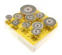 Malloy 10 Pezzi Dischi Diamantati Set Mole Per