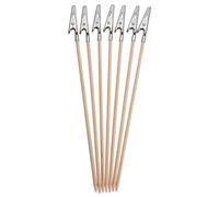 Malloy 100 Pezzi di Clip A Coccodrillo A Coda Lunga Portafoto Supporto Clip per Promemoria Clip per Promemoria Clip per Appunti
