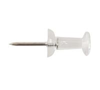 Malloy 100 Pz Puntina Thumb Tack Clear Color 3 / 8inch Drawing Scheda del Sughero Ufficio Pushpin
