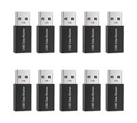 Malloy 10PZ USB Blockers Data Sync Blockers Connettore USB Contro Adattatori Jacking per Bloccare La Sincronizzazione Dei Dati