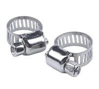 Malloy 15 Pezzi in Acciaio Inossidabile da 8 Mm a 12 Mm Fascette per Tubi Flessibili