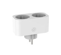 Malloy 16A Tuya WiFi per Wireless Vocale per Casa Presa Intelligenti Portatile Intelligent Casa Temporizzazione APP Controllo Vocale A Spina EU