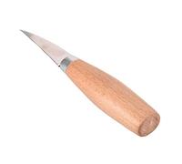 Malloy 1PCS Coltello da Intaglio In Acciaio con Manico In Faggio, Cucchiaio Raschietto, Set da Intaglio Resistente, Ideale per Principianti, Scultura Specialty, Facile da Usare.