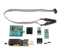 Malloy 1Set CH341A 24 25 Serie EEPROM Flash BIOS Programmatore USB+SOIC8 Clip di Prova SOP8+SPI Flash Adattatore 1,8V+SOP8 SOIC8 un DIP8