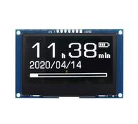 Malloy 2.42" Modulo di Visualizzazione OLED 128x64 SSD1309 SPI Interfaccia Seriale Schermo LCD Ad Alta Definizione