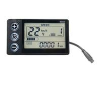 Malloy 24V 36V 48V 60V Display LCD Impermeabile S866 Pannello di Controllo Cruscotto Display Bici Elettrica per Scooter Elettrico 6 Pin