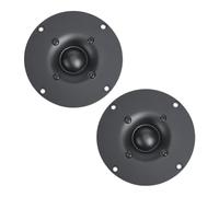Malloy 2PCS Altoparlante Tweeter HiFi da 4 Pollici 8 Ohm 30-60W, Cupola in Pellicola di Seta per Sistemi Audio Ad Alte Prestazioni, Casse Acustiche per Casa