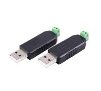 Malloy 2x PC Da USB a RS485 Convertitore di interfaccia -485 Adattatore seriale compatibile + PLC