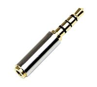 Malloy 3,5 mm a 2.5mm Femmina plug stereo auricolare Jack Audio Adapter Converter