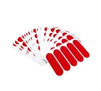 Malloy 300 Pezzi Nastro per Pollice da Bowling Nastro per Dito da Bowling Nastro per Pollice da Bowling per Giocatori di Bowling, Accessori da Bowling per Uomo Rosso Durevole Facile da Installar