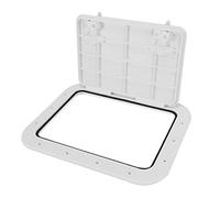 Malloy 425-315Mm Portellone per Barche ABS Marine Access/Deck Hatch per Marine Yacht RV Manopola Antiscivolo Rimozione Accessori Antinvecchiamento per Imbarcazioni Marine