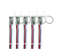 Malloy 433.92Mhz Universal Wireless DC 3.6V-24V Switch Remoto A 1 Canale Relay Receiver LED Light Controller Kit Fai-Da-Te