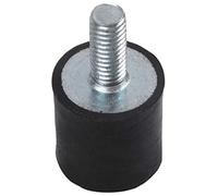 Malloy 4PZ Antivibranti M5 Femmina Anti Vibrazioni In Gomma 15Mm X 15Mm