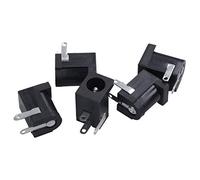 Malloy 5 Connettore Femmina per Montaggio A Pannello Femmina per Prese Dc 5.5Mmx2.1Mm