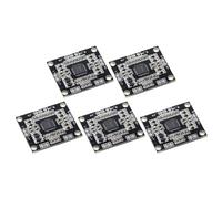 Malloy 5 Moduli PAM8610 Scheda Amplificatore di Potenza Audio Digitale 2X15W DC7-15V Moduli Amplificatori Audio Stereo A Doppio Canale Durevoli Facile Installazione Facile da Usare