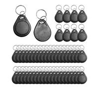 Malloy 50 Pezzi T5577 Scrivibile 125kHz RFID Tessera di Prossimità ID Token Tag, 125khz RFID Scrivibile Riscrivibile T5577 Fob