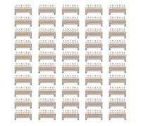 Malloy 50 Pz Connettore Miner 2X9P Presa Pin Dritto Doppia Righe Fibbia per Asic Miner Antminer S9 S9J S9K L3 + Z9Mini Z11