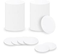 Malloy 55 Pezzi Tag NFCNTAG215 Chip Tag NFC Scheda NFC In Metallo Rotondo NFC 215 Tag Carte con Monete NFC Riscrivibili Compatibili con Dispositivi Mobili Abilitati NFC