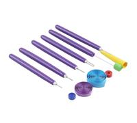 Malloy 6 Pezzi di Strumenti per Quilling di Carta Kit con Intaglio Strumento per Pin per Quilling di Carta In Acciaio Inossidabile Strumento per Progetti di Creazione Carte di Carta DIY