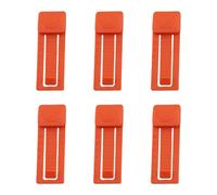 Malloy 6 Pezzi Staffa per per Tavola da Surf di Alta qualità Pin Base per Supporto per Accessori per Tavola da Surf Staffa per Arancione