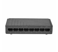 Malloy 8 Porte 6 + 2 Switch Poe Iniettore Power al RJ45 di Rete della Famiglia Ethernet 10/100M per Telecamere Adattatore di Alimentazione