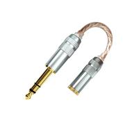 Malloy Adattatore Audio da 4,4 mm Femmina A 6,35 mm A Femmina per Decodifica Audio HIFI Stereo Bilanciato.