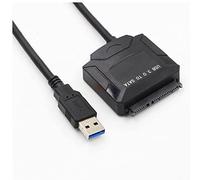 Malloy Adattatore Convertitore da USB 3.0 a Disco Rigido da 2,5/3,5 Pollici per HDD SSD da USB 3.0 a, Spina