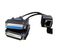 Malloy Adattatore da ILDA A di Rete - Connettore/Femmina DB25 e Interfaccia del Segnale RJ45