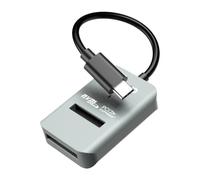 Malloy Adattatore M.2 NVME A Type-C USB 3.1, Attrezzi, Supporta SSD NVME M.2 PCIE 2230/42/60/80/22110