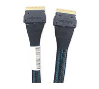 Malloy Adattatore per Scheda Video Esterna Disponibile SFF8654 SlimSAS PCIe 4.0 Ad Alta velocità 8i su 8i Serie NVMe 9500 con da 0,5M