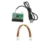 Malloy Adattatore USB 3.5" A 1.44MB USB A 34 Pin Connettore per Floppy Drive 3.5" U Disk Drive