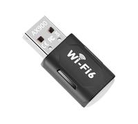Malloy Adattatore USB WiFi 6 AX900 da 900 Mbps A Banda Doppia 2.4G 5G per Ricevitore WLAN Wireless per Win10 e Win11.