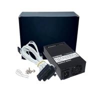 Malloy Alimentatore 250W PSU ATX Completamente Modulare Flex Module Alimentatore A Basso Rumore per Chassis Computer Small 1U (Flex ITX)