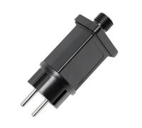 Malloy Alimentatore per LED da 12V 1.5A, Spina Adattatore Trasformatore per LED, IP44 Impermeabile, per Striscia LED di Natale, Spina EU