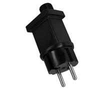 Malloy Alimentatore per LED Plug 4.5V 3.6W, Adattatore Spina IP44 Impermeabile Alimentatore per Lampade Natalizie LED, Spina EU