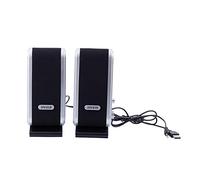 Malloy Altoparlante per Auricolari da 3,5 mm per Computer Portatile con Alimentazione USB da Scrivania Power Power da 120W