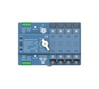 Malloy ATS Dual Power Automatic Transfer Switch per Generatori o Energia Fotovoltaica A Città Power Changeover Switch Solar Inverter 4P100A