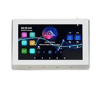 Malloy Audio Amplificatore Musicale Android 11 da 7 Pollici 8 X 30 W 2 Zone Android 11 WiFi Amplificatore Touch Screen da 7 Pollici Bianca