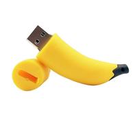 Malloy Banana USB 2.0 Flash Drive 64 GB Drive 64G Regalo per Bambini Design di Frutta per Bambini