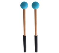 Malloy Battenti di Percussione con Testa In Gomma per Xilofono e Campanelli, Accessori per Strumenti Musicali, Colore Blu